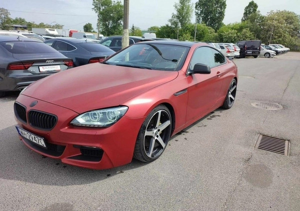 BMW Seria 6 cena 129900 przebieg: 74000, rok produkcji 2012 z Świnoujście małe 529